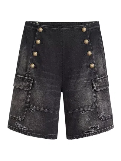 Dior Cargo Shorts With Marinara Fit In Black