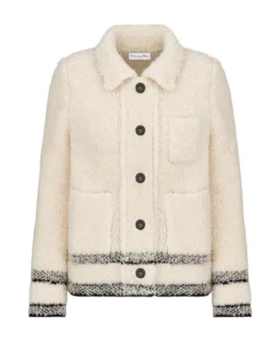 Dior Caro Casual Jacket In Nude