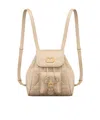 Dior Caro Small Backpack In Nude