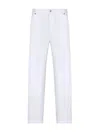 Dior Carpenter Style Jeans In White