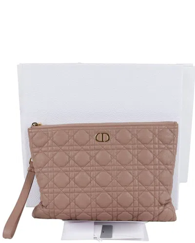 Pre-owned Dior Carro Large Daily Pouch (authentic Pre-loved)