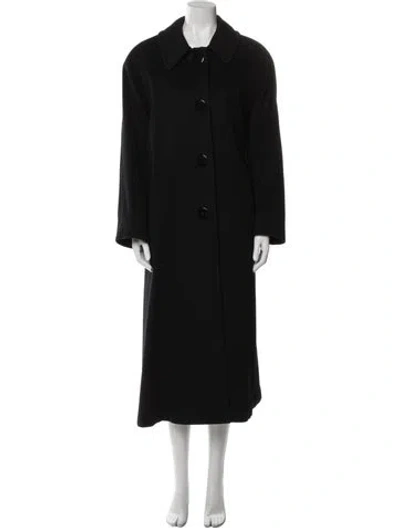 Pre-owned Dior Cashmere Coat In Black