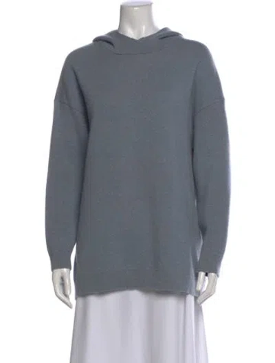 Pre-owned Dior Cashmere Crew Neck Hoodie In Gray