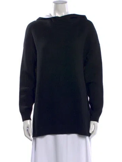 Pre-owned Dior Cashmere Crew Neck Sweater In Black
