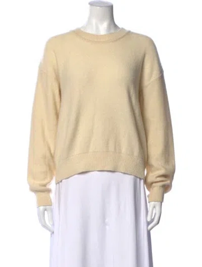 Pre-owned Dior Cashmere Crew Neck Sweater In Neutrals