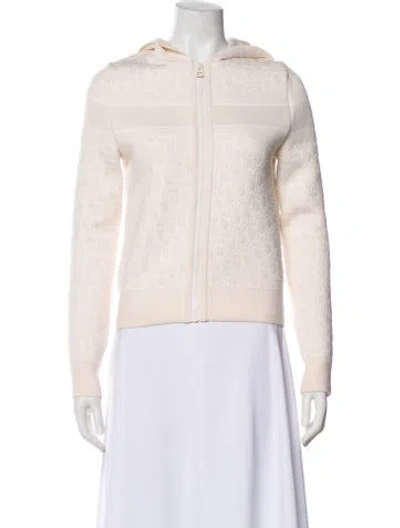 Pre-owned Dior Cashmere Jacket In Neutral