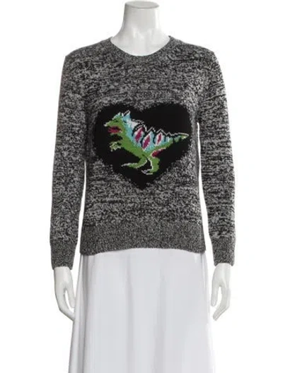 Pre-owned Dior Cashmere Printed Sweater In Multi