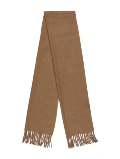 Pre-owned Dior Cashmere Scarf In Neutral