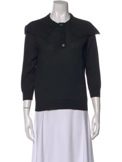 Pre-owned Dior Cashmere Sweater In Black