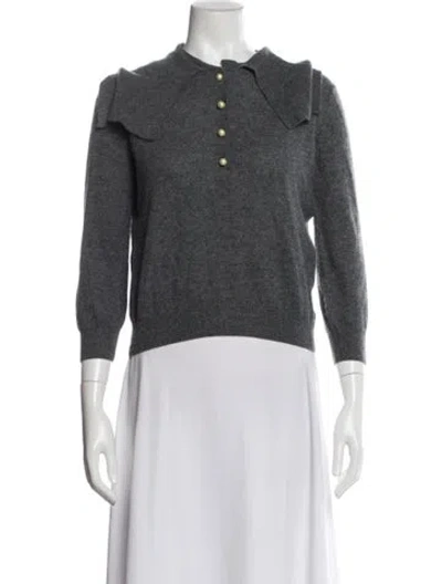 Pre-owned Dior Cashmere Sweater W/ Tags In Gray