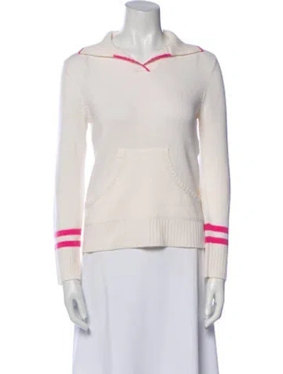 Pre-owned Dior Cashmere Sweater In White