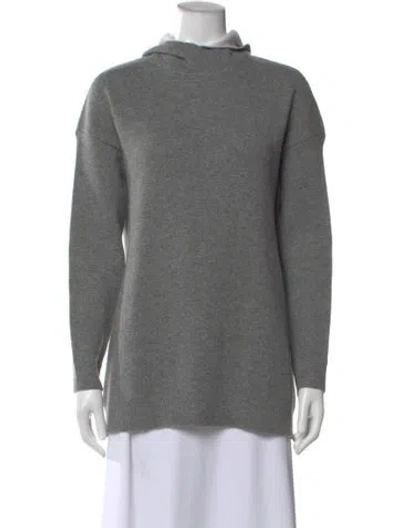 Pre-owned Dior Cashmere Turtleneck Sweater In Gray