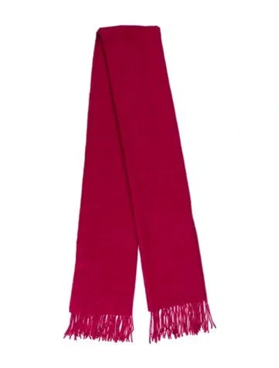 Pre-owned Dior Cashmere Vintage Scarf In Pink