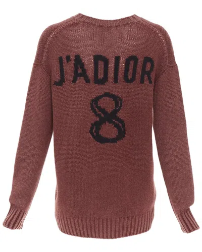 Pre-owned Dior Cashmere V-neck Sweater