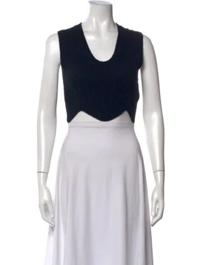 Pre-owned Dior Cashmere V-neck Sweater In White