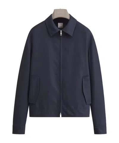 Dior Casual Wool Jacket In Blue