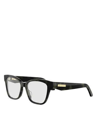 Dior Cat Eye Eyeglasses, 53mm In Black