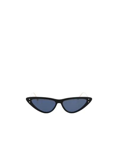Dior Cat's Eye Frame Sunglasses In Blue