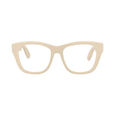 Pre-owned Dior Cat Eye Optical Glasses 'ivory/transparent' | Cream | Women's Size Onesize