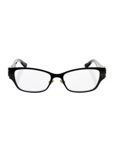 Pre-owned Dior Cat-eye Eyeglasses In Black