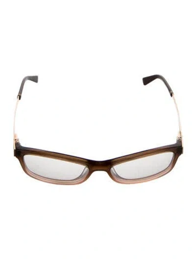 Pre-owned Dior Cat-eye Eyeglasses In Neutral
