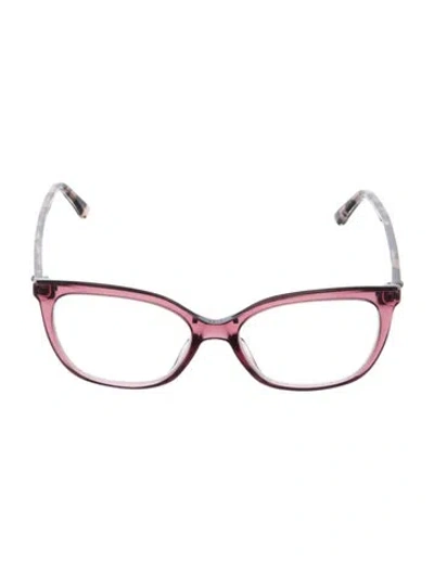 Pre-owned Dior Cat-eye Eyeglasses In Pink