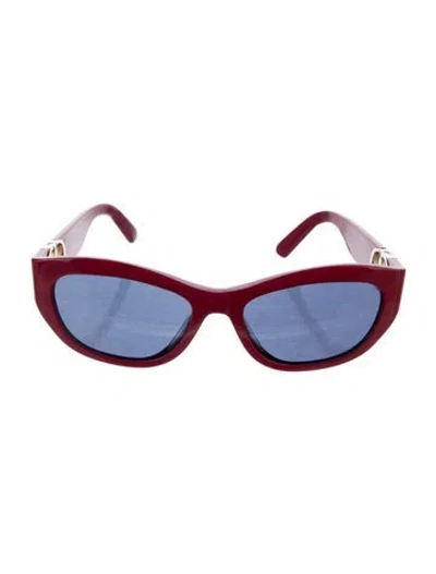 Pre-owned Dior Cat-eye Tinted Sunglasses W/ Tags In Pink