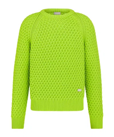 Dior Cd Box Sweater In Green