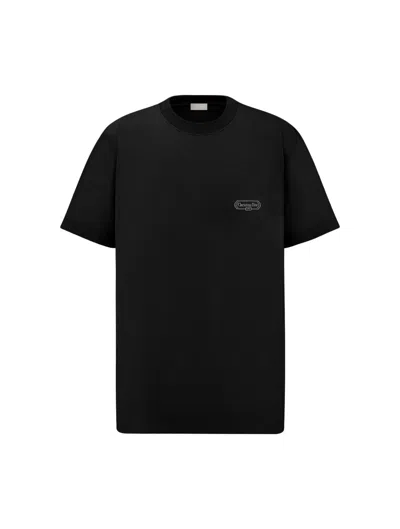Dior Cd Box T-shirt In Black