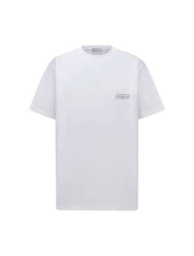 Dior Cd Box T-shirt In White