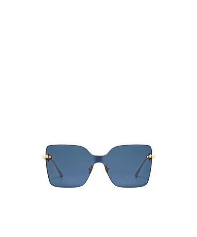 Dior Cd Chain M1u Sunglasses In Blue