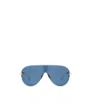 Dior Cd Chain M2u Sunglasses In Blue