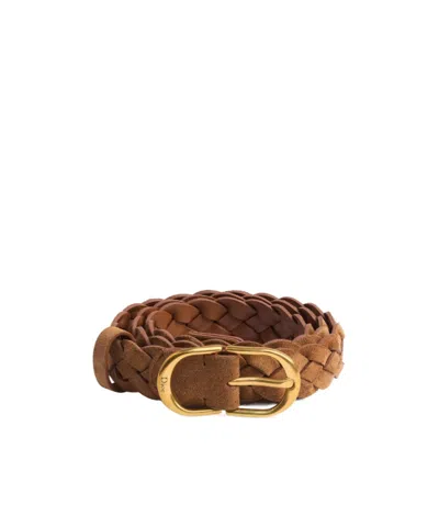 Dior Cd Classy Belt In Brown