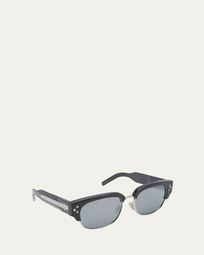 Dior Cd Diamond C1u Sunglasses In Blue