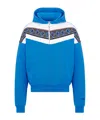 Dior Cd Diamond Hooded Sweater In Blue