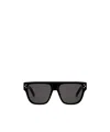Dior Cd Diamond S6f Square Sunglasses In Black