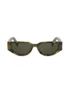 Dior Cd Diamond S7i Sunglasses In Havana/green
