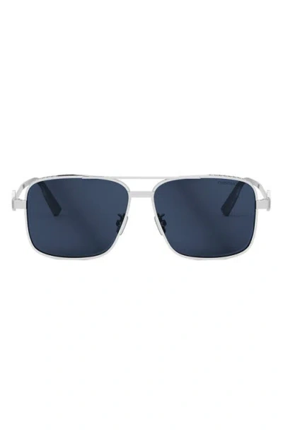 Dior Cd Diamond S9u 58mm Navigator Sunglasses In Multi