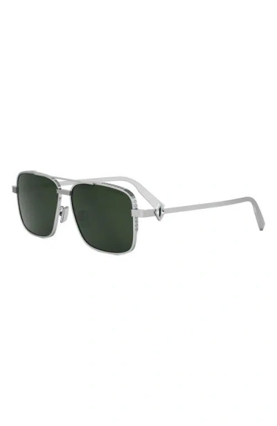 DIOR DIOR CD DIAMOND S9U 58MM NAVIGATOR SUNGLASSES