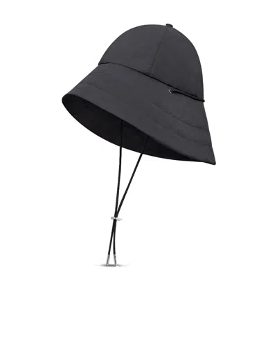 Dior Cd Diamond Souwester Hat In Black