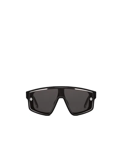 Dior Cd Diamond M1u Sunglasses In Black