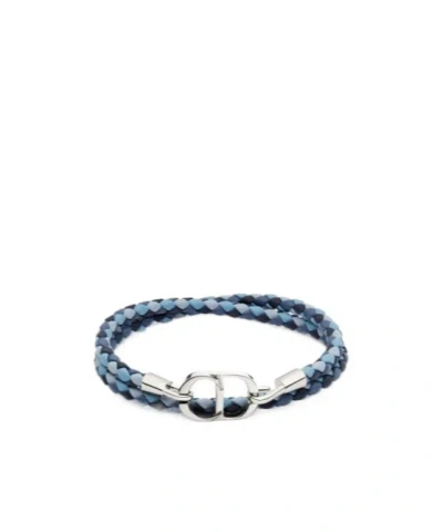 Dior Cd Double String Bracelet In Blue