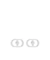 Dior Cd Icon Earring In Silver