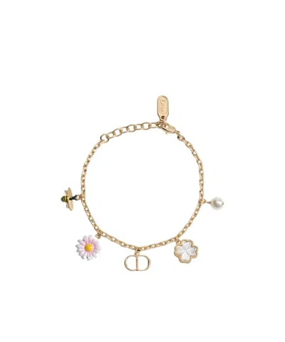 Dior Cd Garden Bracelet In Gold