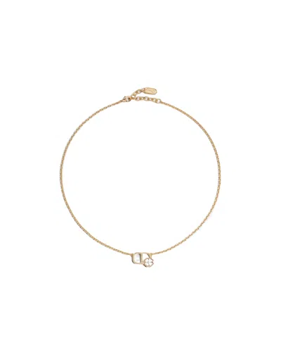 Dior Cd Garden Necklace In Gold