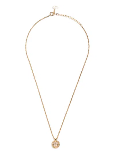 Pre-owned Dior Cd Gold-plated Bracelet