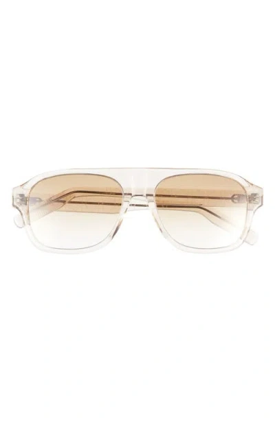 Dior Cd Icon A1i 55mm Gradient Pilot Sunglasses In Brown