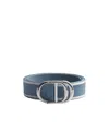 Dior Cd Icon Belt In Blue