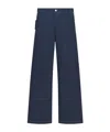Dior Cd Icon Carpenter Jeans In Navy Blue