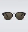 Dior Cd Icon R1u Browline Sunglasses In Black